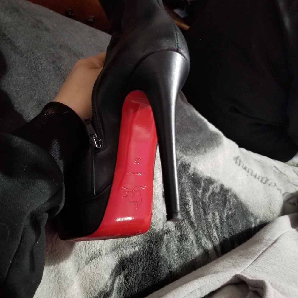 Redbottom Christian louboutin boots